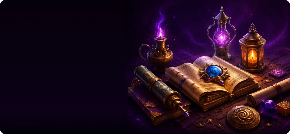 Treasure and magic artifacts
